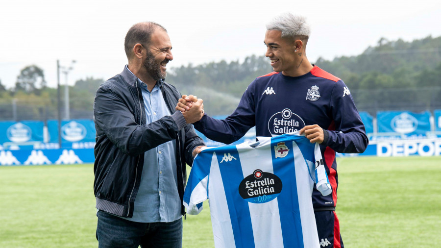 Juan Gauto, ilusionado con "estar entre los argentinos que han hecho historia" en el Dépor