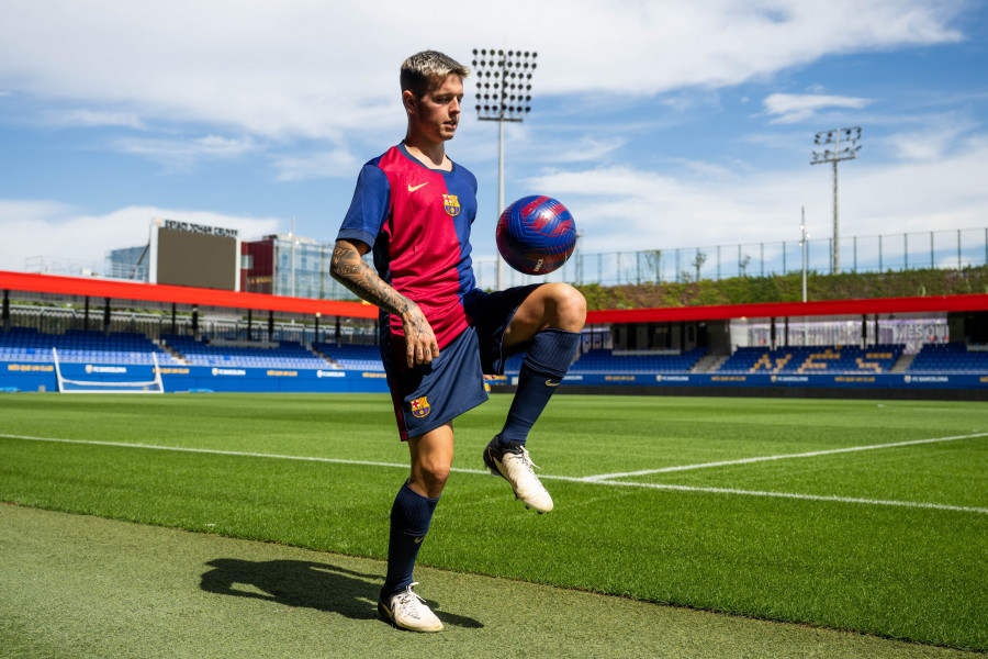 Rubén López debuta con el Barça Atlètic y salta al campo con Trilli