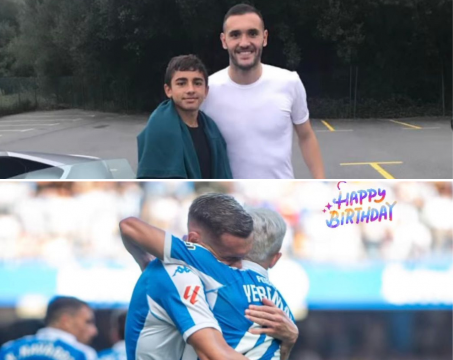 Emotiva felicitación de Yeremay a Lucas Pérez