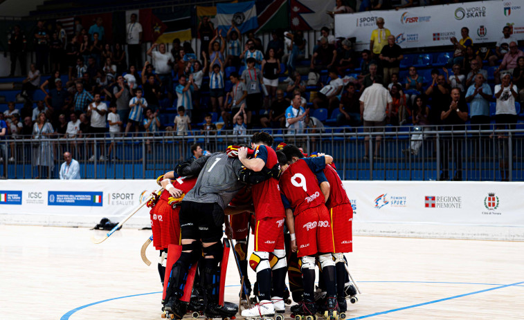 Jacobo Copa marca en el gran triunfo de España contra Argentina (5-3)