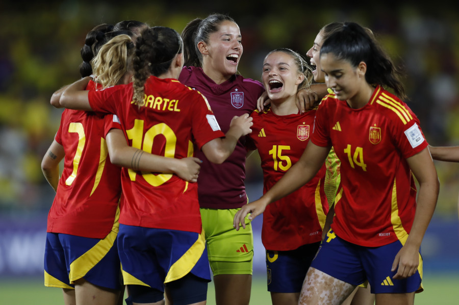 España Sub-20 sufre para ganar a Canadá pero accede a cuartos en el Mundial de Colombia