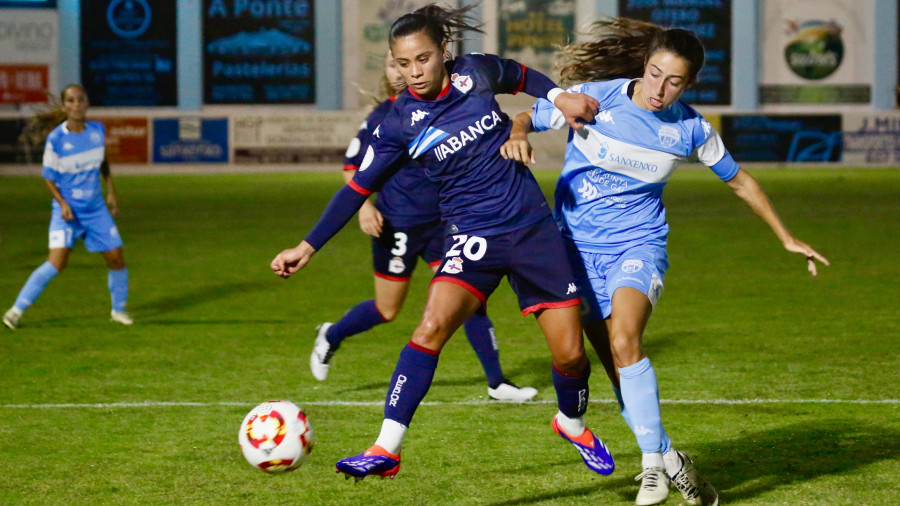 Un zarpazo final de Millene da el pase al Dépor en la Copa de la Reina