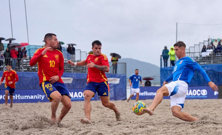 España pierde ante Italia y Kuman se queda sin final de fútbol playa