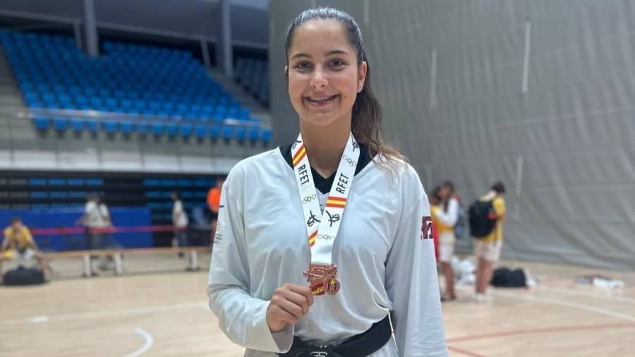 Helena García consigue el bronce en el Campeonato de España Sub 21 de Taekwondo