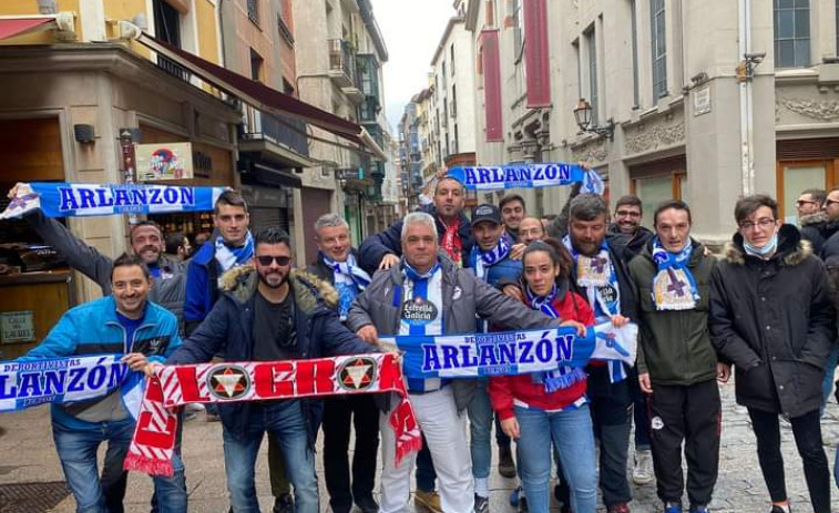 Un día muy especial para la peña Los del Arlanzón de Burgos