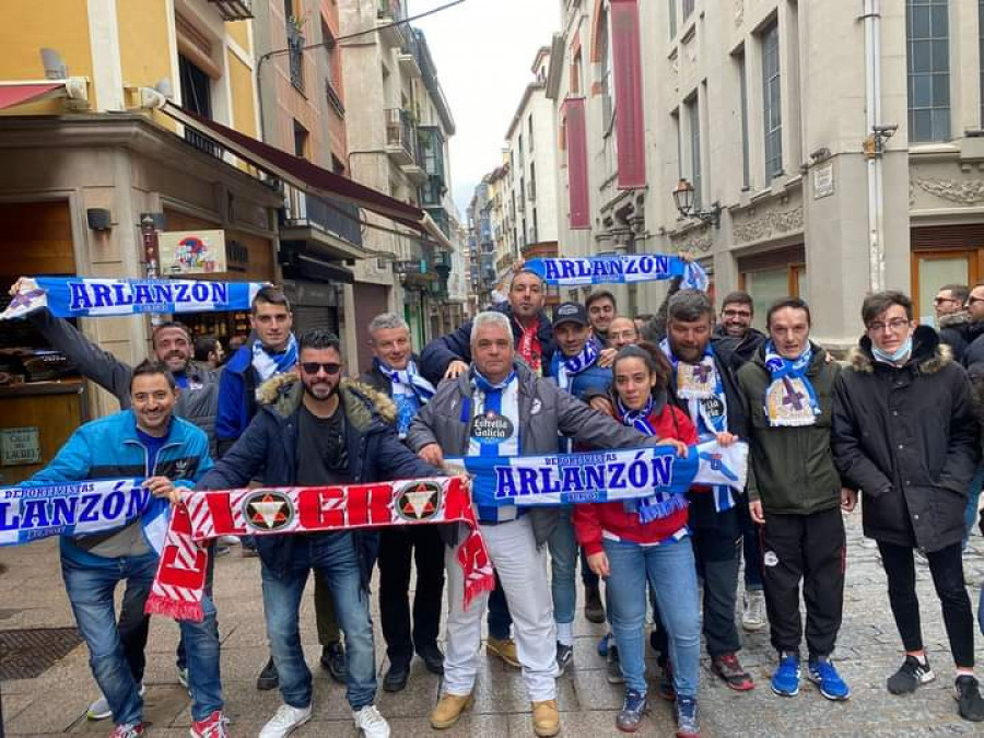 Un día muy especial para la peña Los del Arlanzón de Burgos