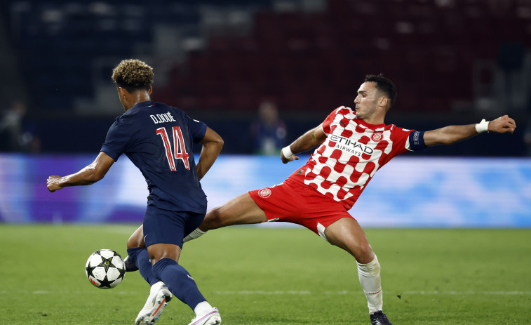 Un error de Gazzaniga amarga el debut europeo del Girona en el minuto noventa (1-0)