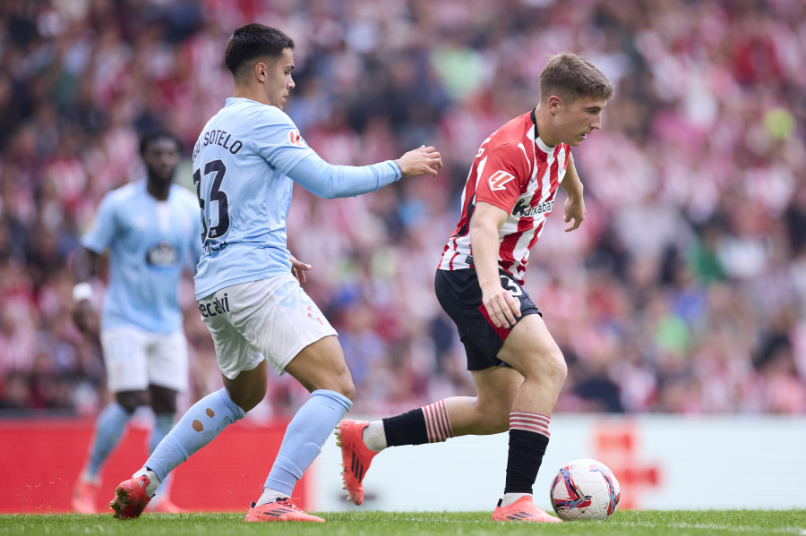 El Athetic encadena frente al Celta la tercera victoria antes de su debut europeo