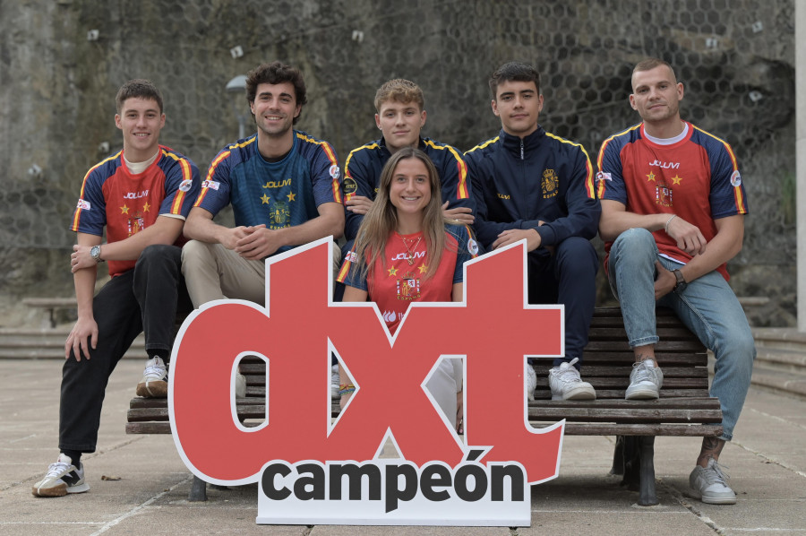 Coruñeses y campeones: "Que los niños vean que se puede ganar desde A Coruña”