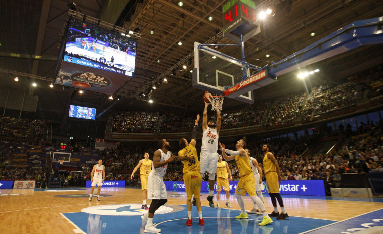 Los 25 partidos del Real Madrid de baloncesto en A Coruña