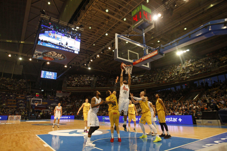 Los 25 partidos del Real Madrid de baloncesto en A Coruña