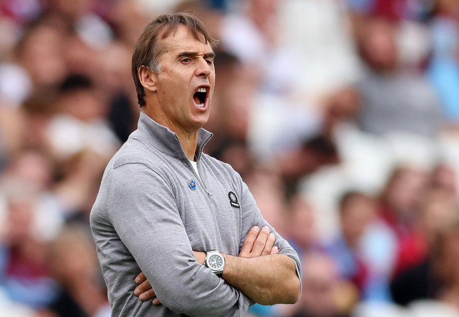 Lopetegui se lesiona al enfadarse con su equipo