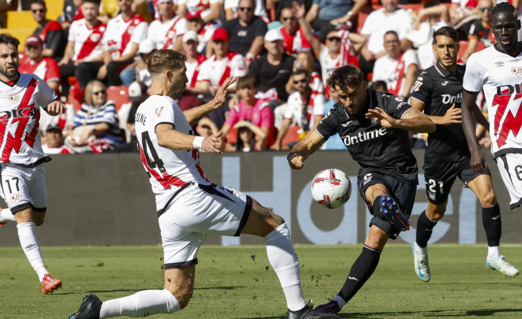 Rayo Vallecano y Leganés empatan en Vallecas (1-1)