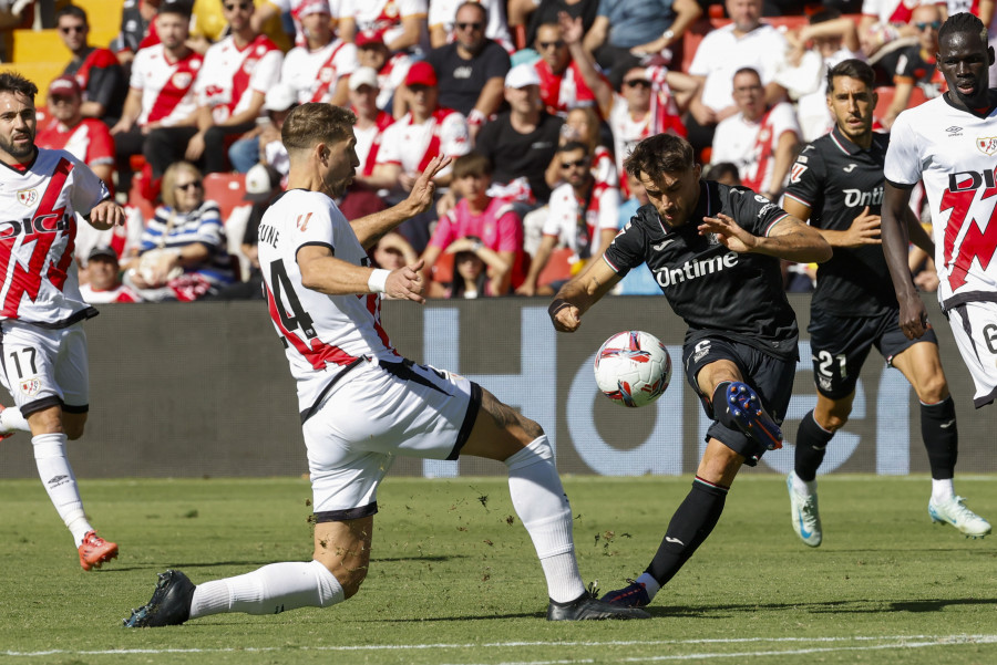 Rayo Vallecano y Leganés empatan en Vallecas (1-1)