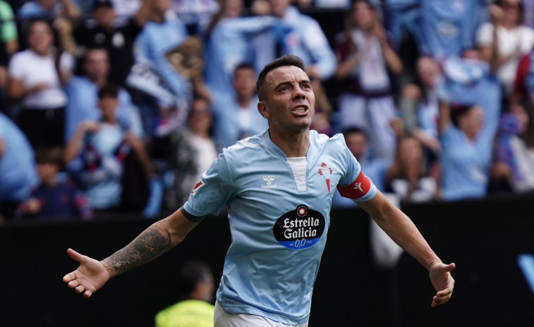 Aspas frena al Girona en Balaídos (1-1)