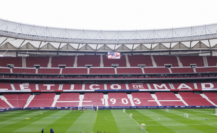 La RFEF sanciona al Atlético de Madrid con el cierre parcial del Metropolitano por las incidencias del derbi