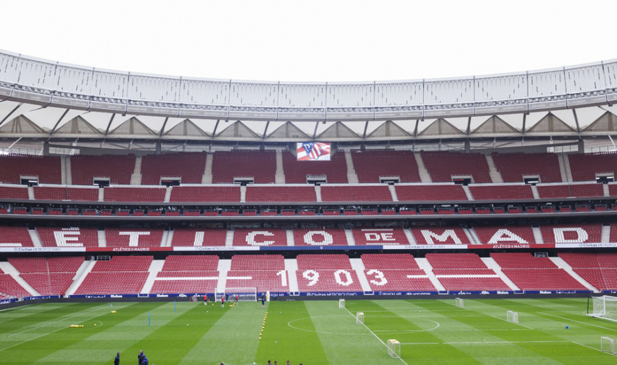 La RFEF sanciona al Atlético de Madrid con el cierre parcial del Metropolitano por las incidencias del derbi