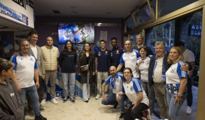 Inaugurada con éxito la peña Irmandade Branquiazul