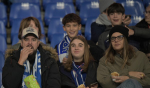 Bocadillo de ilusión en Riazor