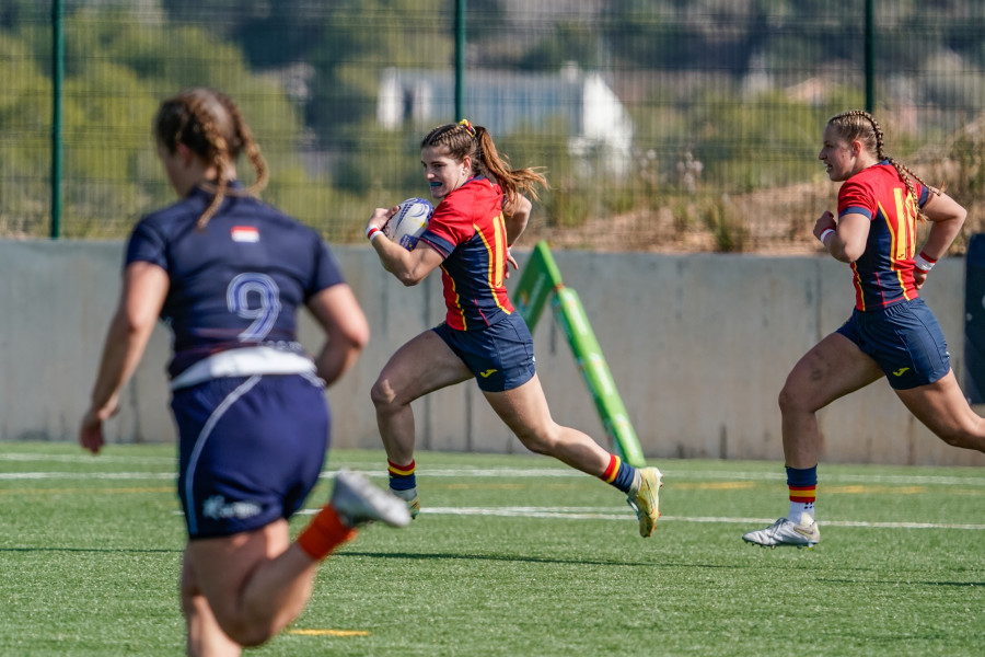 España fulmina también a Países Bajos y sigue su camino al Mundial 2025 de rugby