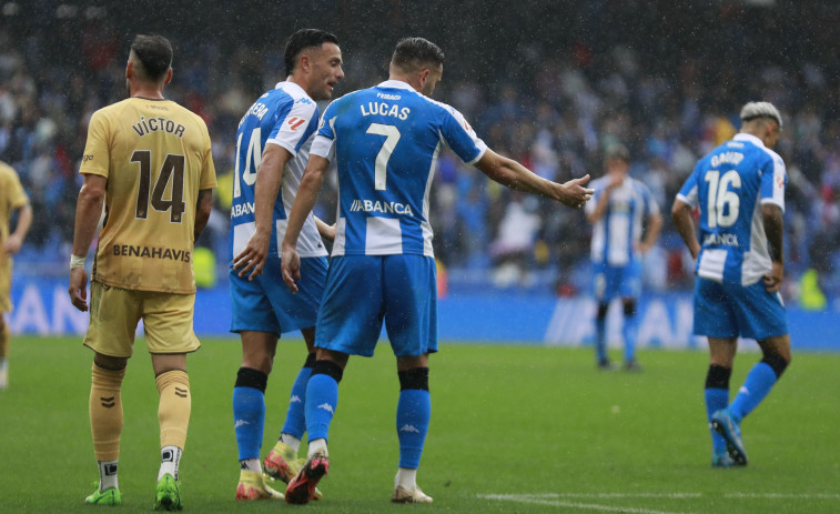 Dépor-Málaga (0-0). Vuelve a llover sobre mojado en Riazor