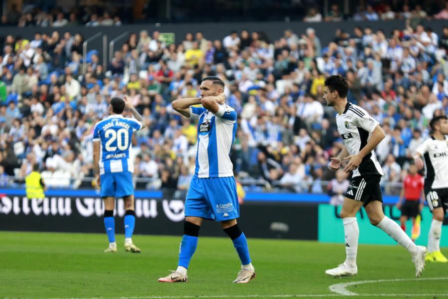 El gol escapa de Riazor: "Hay que estar tranquilo cuando se generan ocasiones"