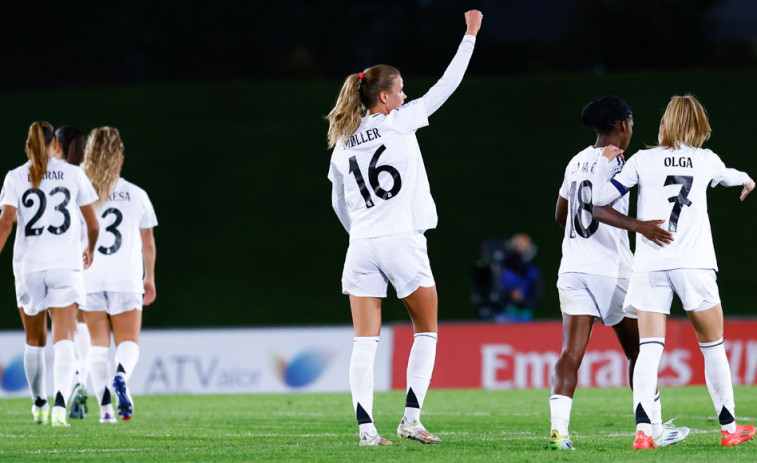 Weir, Moller y Caicedo alumbran una victoria balsámica del Real Madrid (4-0)