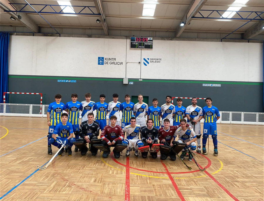 Los 'cachorros' de Compañía empiezan la OK Bronce con victoria ante el Compostela (3-0)