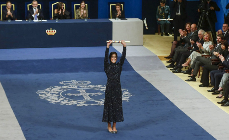 Carolina Marín recibe el Premio Princesa de Asturias de los Deportes