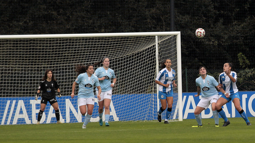 Primer derbi gallego femenino Dépor Abanca B - As Celtas