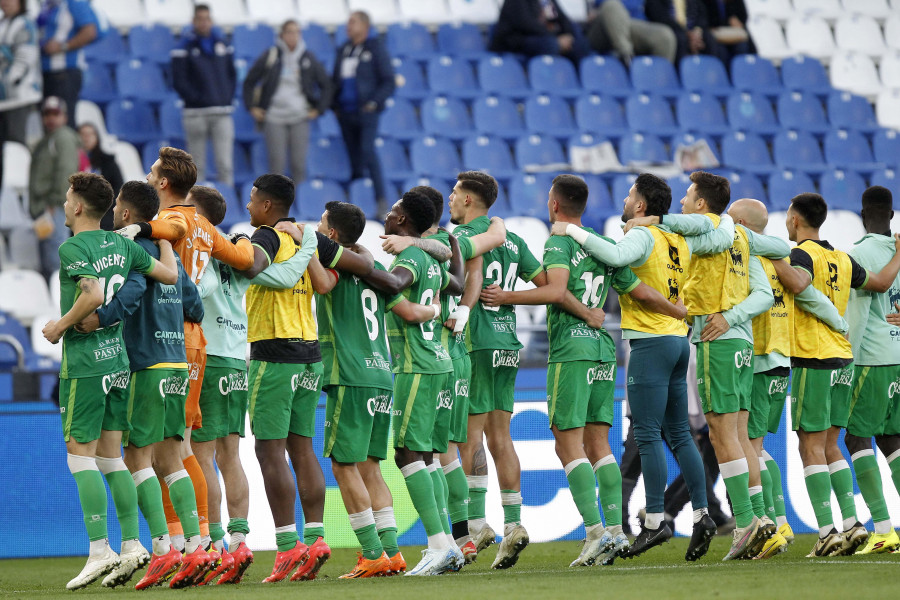 El Racing de Santander se convierte en el mejor visitante de la historia en Segunda