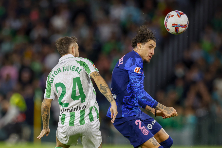 El Betis fue mejor ante un Atlético que reaccionó tarde (1-0)