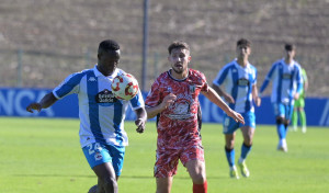 El Fabril apuntilla al Guijuelo con gol de Bil y con Lagar en el banquillo