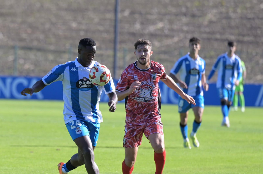 El Fabril apuntilla al Guijuelo con gol de Bil y con Lagar en el banquillo