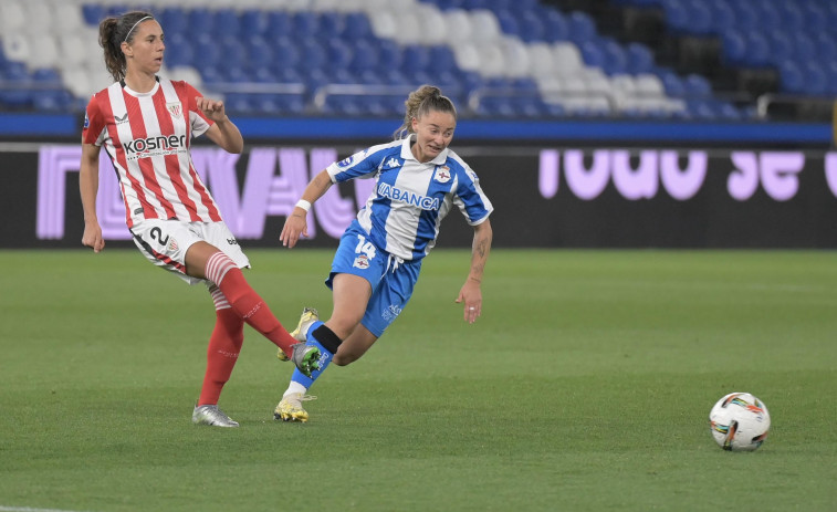 Ainhoa Marín alcanza los 100 partidos oficiales con la elástica blanquiazul