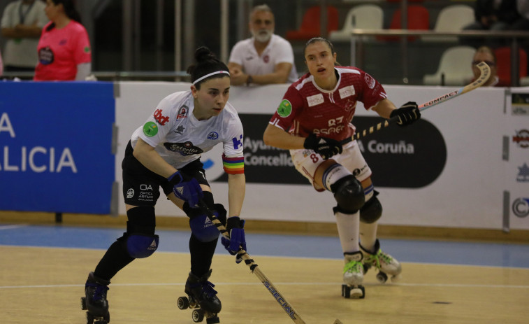 El HC Coruña cede ante la puntería argentina del Fraga