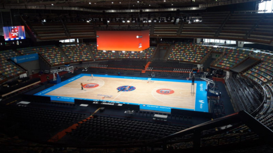 Suspendida la retransmisión del Breogán-Básquet Coruña en el Coliseum