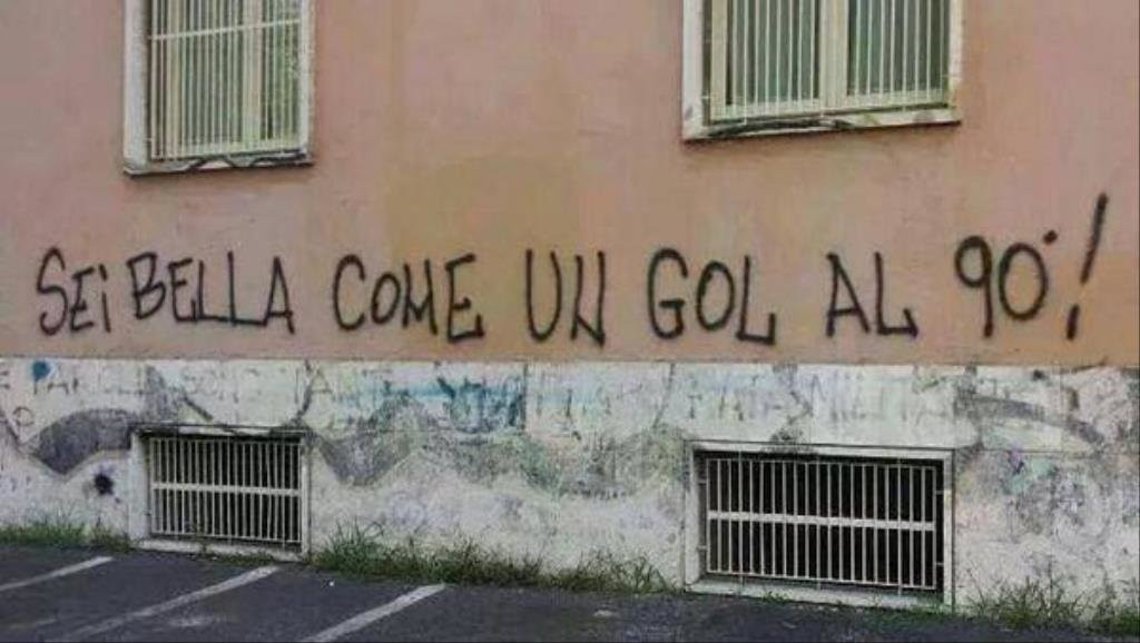 Sei bella come un gol al 90'