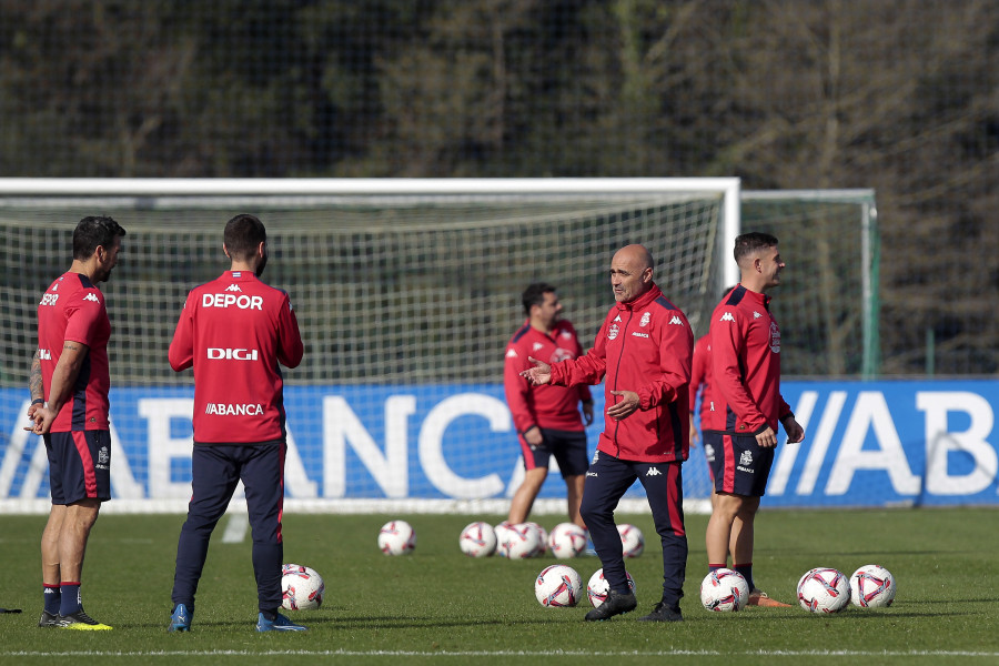 Cuatro entrenamientos para preparar el duelo ante el Sporting