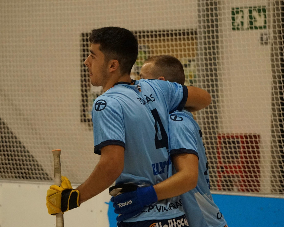 Gabriel y Tomu00e1s Villares Vilafranca hockey patines