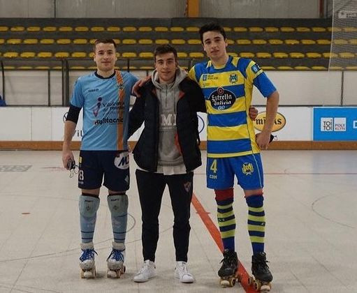 Gabriel, Tomu00e1s y Juliu00e1n Villares CDM Vilafranca hockey patines (2)