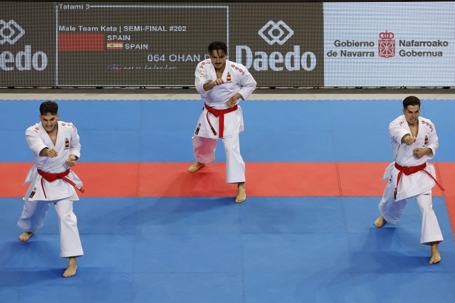 España logra tres posibilidades de bronce en la Copa del Mundo de Kárate