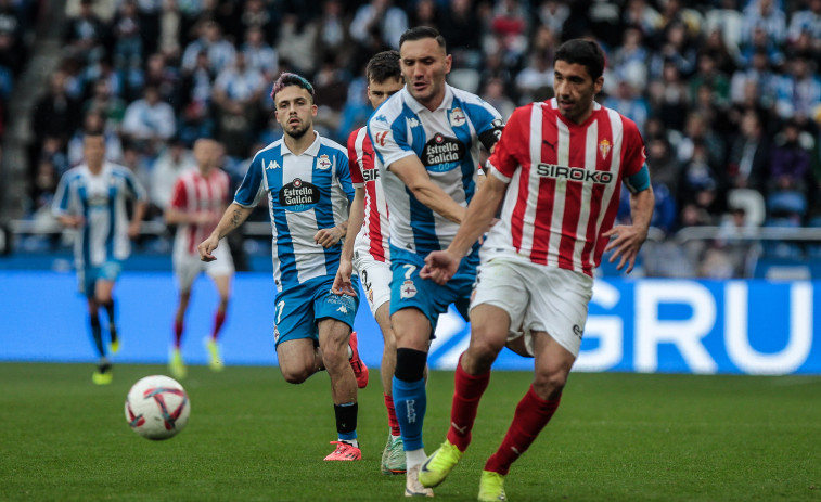 Una genialidad de Lucas y Mella rescata un punto para el Dépor (1-1)