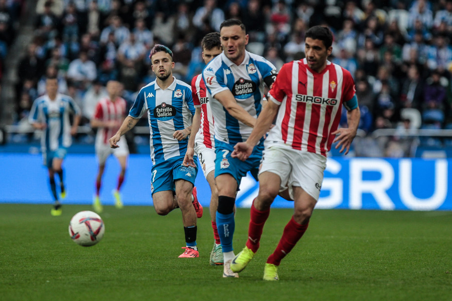 Una genialidad de Lucas y Mella rescata un punto para el Dépor (1-1)