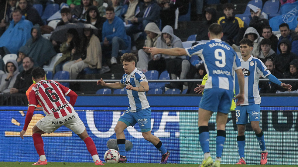 Encuentro Dépor - Sporting de Gijón