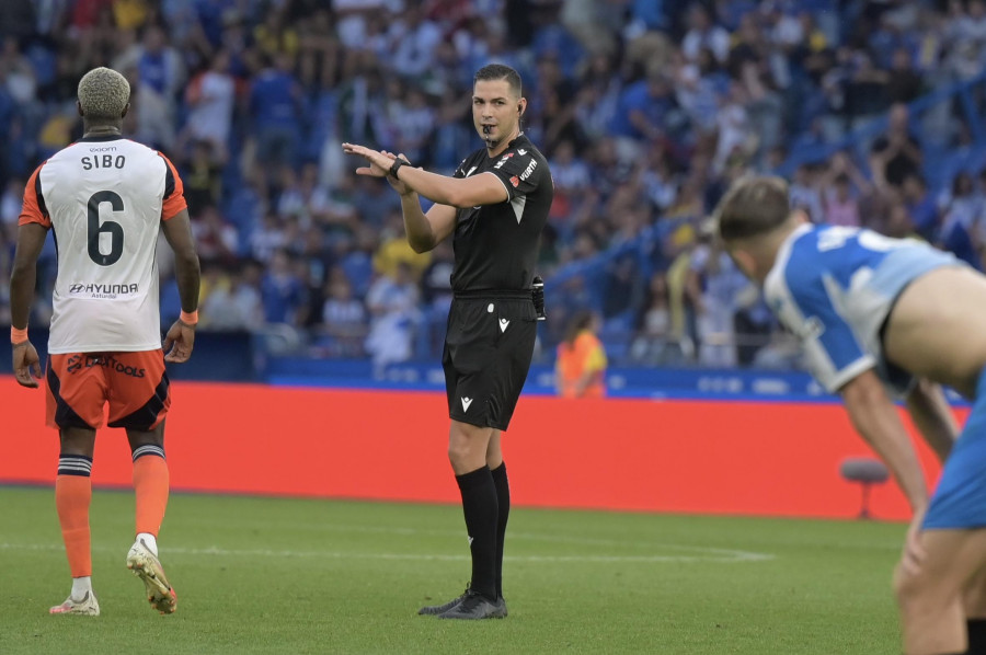 El árbitro del retorno del Dépor a Segunda pitará en Cádiz