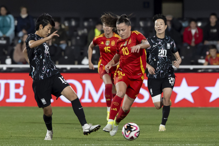 La selección española firma una goleada (5-0)