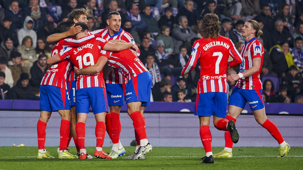 El Atlético de Madrid golea sin compasión (0-5)