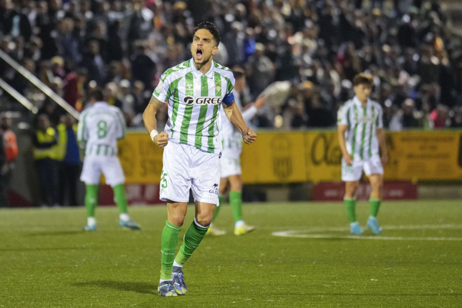 El Betis salva la Copa ante un Sant Andreu que lo tuvo contra las cuerdas (1-3)