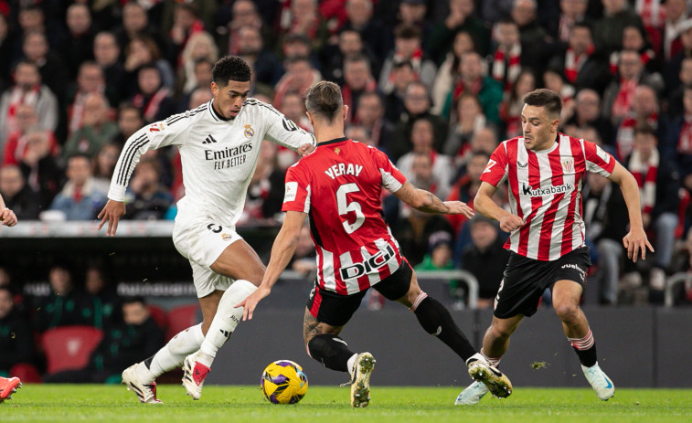 El Athletic oposita a la 'Champions' doblegando al Real Madrid en San Mamés (2-1)